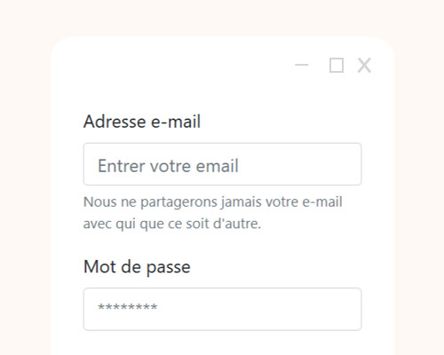 Inscrivez-vous